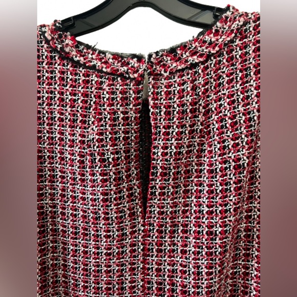 ZARA Tweed Tassel Sleeveless Top - Picture 7 of 7